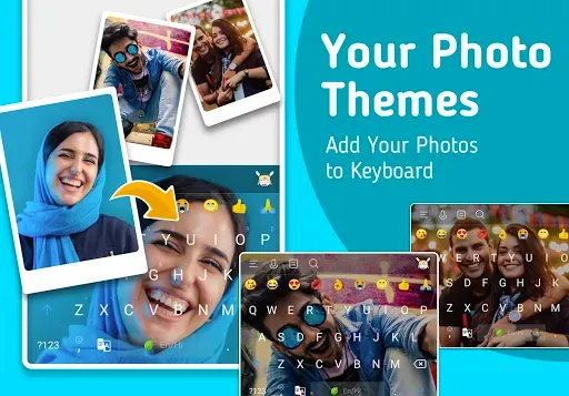 Скриншот 3 — Mint Keyboard:Fonts,Emojis