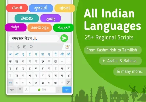 Скриншот 6 — Mint Keyboard:Fonts,Emojis