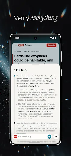 Скриншот 7 — Comet: AI Browser & Assistant