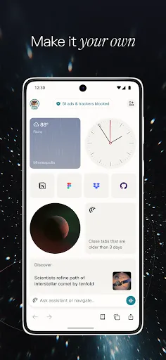 Скриншот 8 — Comet: AI Browser & Assistant