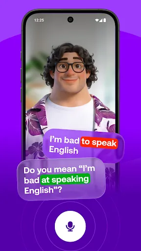 Скриншот 2 — Praktika – AI Language Tutor