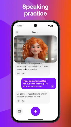 Скриншот 3 — Praktika – AI Language Tutor