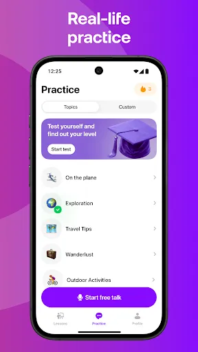 Скриншот 6 — Praktika – AI Language Tutor