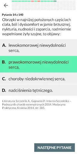 Скриншот 3 — Pielęgniarstwo Internistyczne