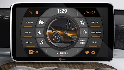 Скриншот 3 — AGAMA Car Launcher
