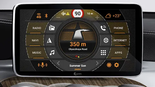 Скриншот 4 — AGAMA Car Launcher