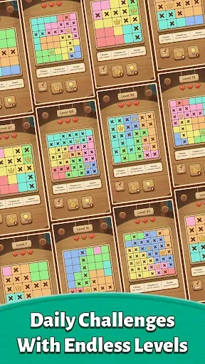Скриншот 5 — Smart Queens: Wooden Sudoku