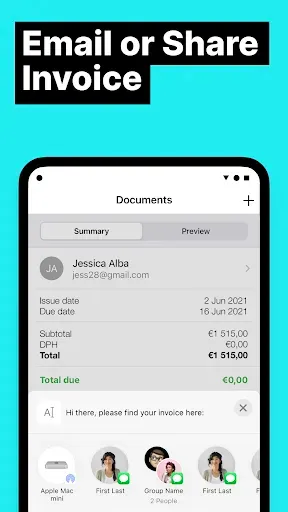 Скриншот 6 — Freebie Invoice Estimate Maker