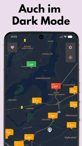 Скриншот 4 — tankste! - Deine Tankpreis App
