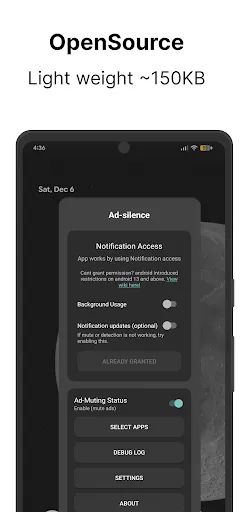 Скриншот 1 — Ad-silence - OpenSource