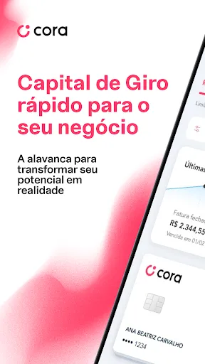 Скриншот 2 — Conta PJ Digital Cora