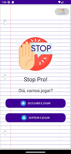 Скриншот 1 — Jogo Stop Pro!