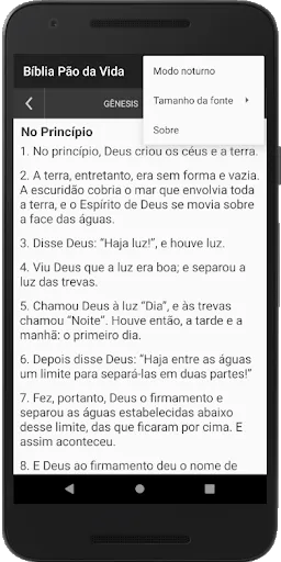 Скриншот 5 — Bíblia Pão da Vida Almeida A.