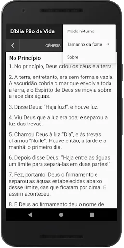 Скриншот 5 — Bíblia King James Atual. - PDV