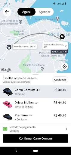 Скриншот 3 — #VaideRota77 Passageiro