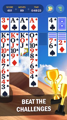 Скриншот 3 — Solitaire Zen - Cards Master