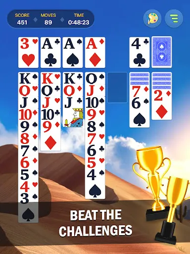 Скриншот 8 — Solitaire Zen - Cards Master