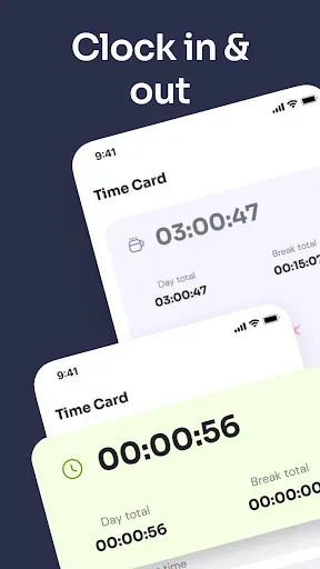 Скриншот 3 — Time Clock: Easy Tracker