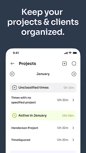 Скриншот 8 — Time Clock: Easy Tracker