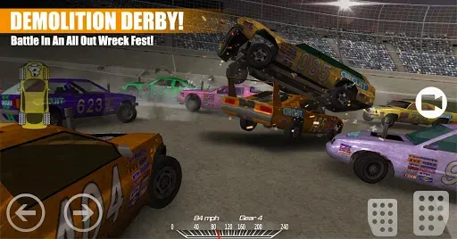 Скриншот 1 — Demolition Derby 2