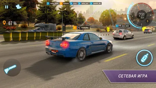 Скриншот 1 — CarX Highway Racing