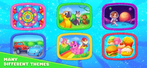 Скриншот 3 — Coloring Book Paint Kids Games