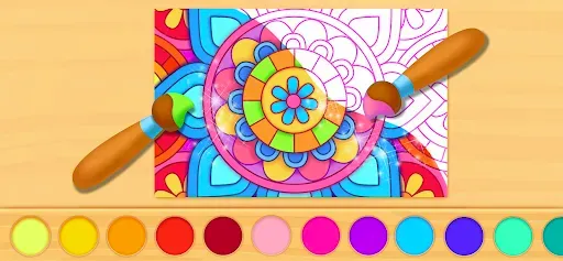 Скриншот 4 — Coloring Book Paint Kids Games