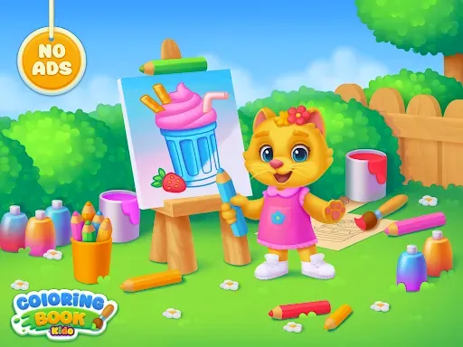 Скриншот 7 — Coloring Book Paint Kids Games