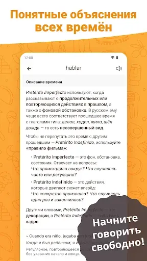 Скриншот 8 — ConjuGato — Испанские глаголы