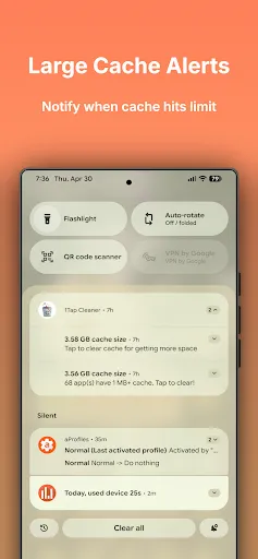 Скриншот 7 — 1Tap Cleaner (Русская версия)