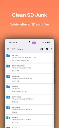 Скриншот 3 — 1Tap Cleaner Pro (Русская)
