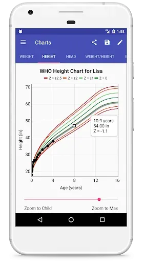 Скриншот 4 — Child Growth Tracker