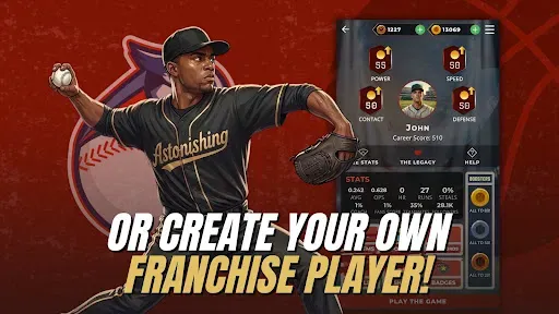 Скриншот 2 — Astonishing Baseball Manager