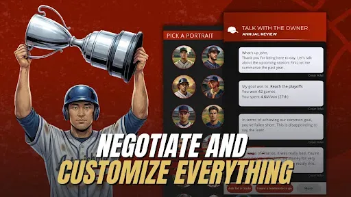 Скриншот 6 — Astonishing Baseball Manager