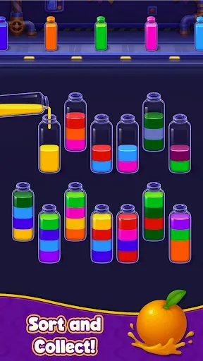 Скриншот 2 — Soda Match - Water Sort Puzzle
