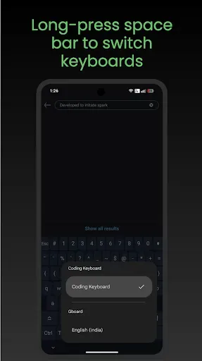 Скриншот 5 — Coding Keyboard forProgramming