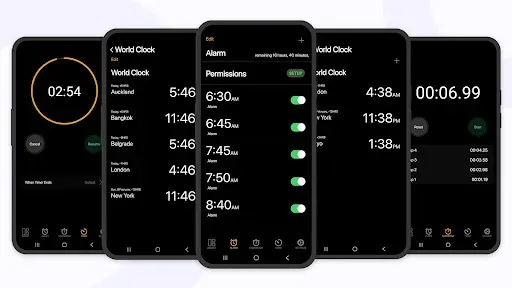Скриншот 1 — Alarm Clock – Sleep Timer