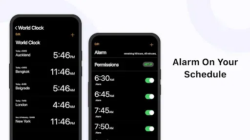 Скриншот 2 — Alarm Clock – Sleep Timer