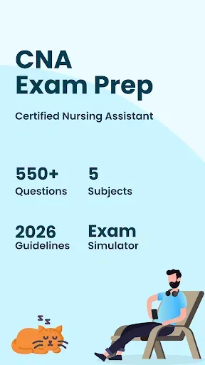 Скриншот 1 — CNA Exam Practice Tests | 2026