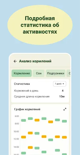 Скриншот 2 — Дневник малыша