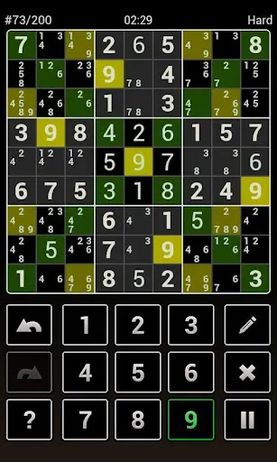 Скриншот 4 — Судоку Andoku 2+