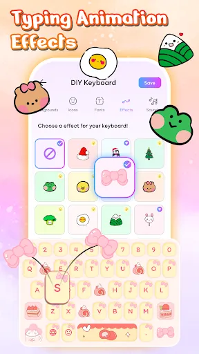 Скриншот 4 — Emoji Font Keyboard & Themes
