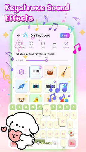 Скриншот 5 — Emoji Font Keyboard & Themes