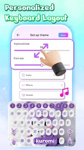 Скриншот 6 — Emoji Font Keyboard & Themes