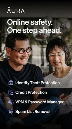 Скриншот 1 — Aura: Security & Protection