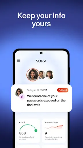 Скриншот 4 — Aura: Security & Protection