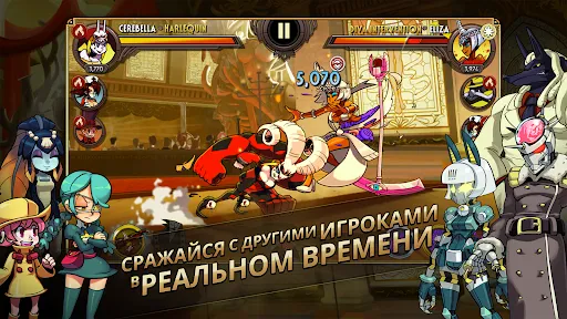 Скриншот 2 — Skullgirls: РПГ-файтинг