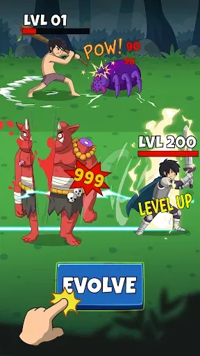 Скриншот 2 — Hero Hero Clicker - Idle RPG
