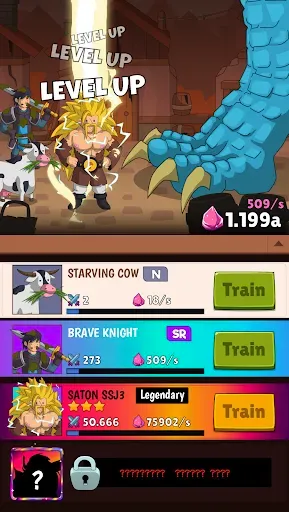 Скриншот 5 — Hero Hero Clicker - Idle RPG