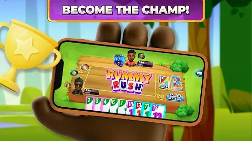 Скриншот 5 — Rummy Rush - Classic Card Game